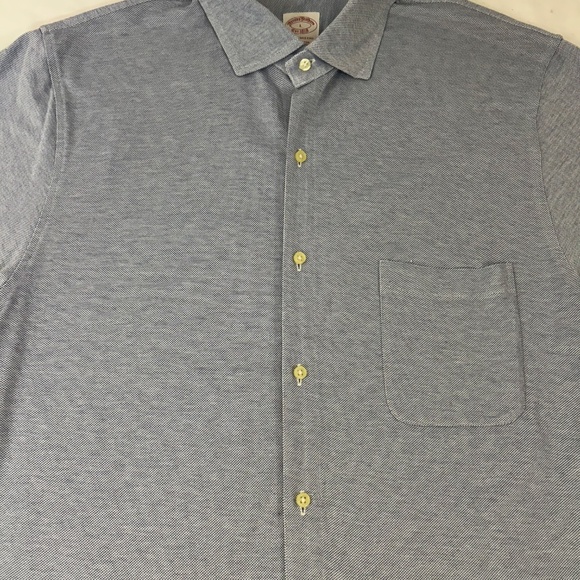 Brooks Brothers 1818 Performance Knit Slim Tall Shirt Men - Picture 9 of 9